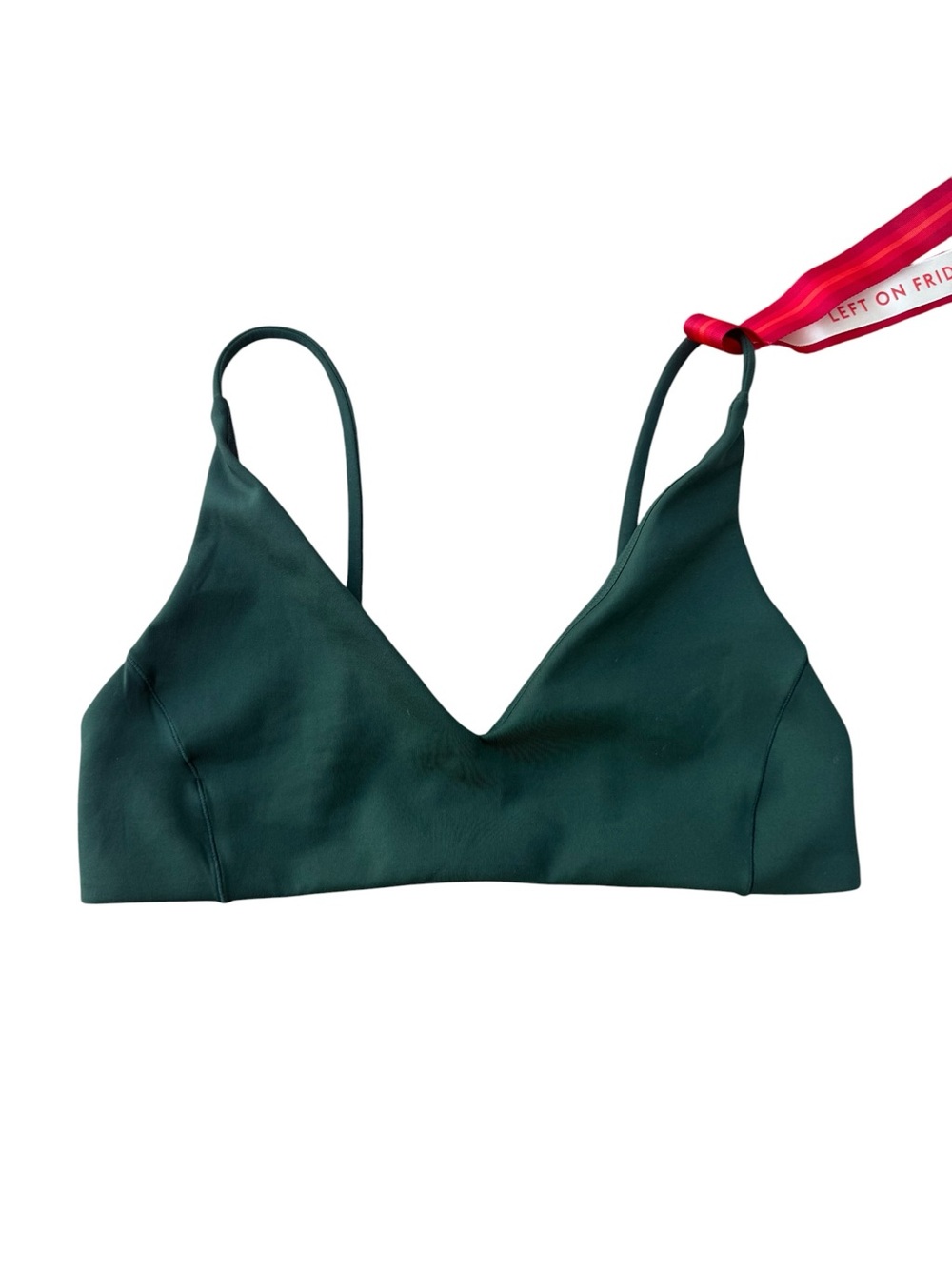 Left on Friday NWT Green Bikini Top Size Small